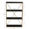 Hello Honey® 24" Wood & Gold Rectangle Wall Shelf
